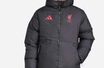 LFC adidas Adults 25/26 Reversible Down Jacket Black – Size 2XL / 3XL