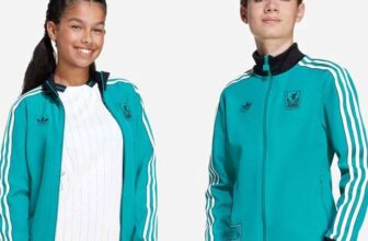 LFC adidas Youth 25/26 Icons Third Anthem Jacket – Sizes 7-8 9-10 11-12 13-14