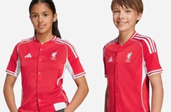 LFC adidas Youth 25/26 US Pack Shirt Red – Sizes 7-8Y 9-10Y 11-12Y 13-14Y