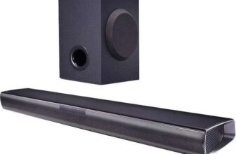 LG SQC1 Soundbar 2.1 160W Bluetooth Compact Wireless Subwoofer (Opened Never Used) Sold By electrical bargain – With Code