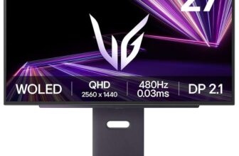 LG UltraGear 27 QHD OLED 480Hz Gaming Monitor