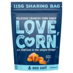 LOVE CORN Sea Salt Delicious Crunchy Corn 115g via cashback from CheckoutSmart – 2 Redemptions
