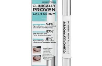 LOral Paris Lash Serum Clinically Proven Stronger Thicker Lashes
