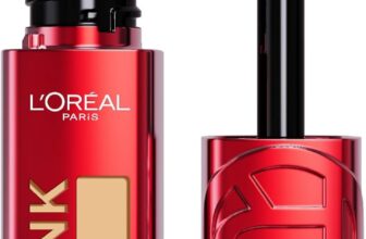 LOréal Paris Infallible Skin Ink Foundation-Concealer 48H Wear 220N Waterproof Lightweight Texture, Medium Coverage, Foundation-Concealer Hybrid, Up To 48Hour Wear, 15ml