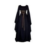 Ladies Halloween Witch Costume: Medieval Gothic Steampunk