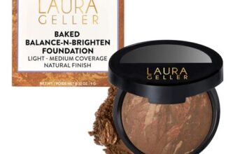 Laura Geller Balance-N-Brighten Color-Correcting Powder Foundation in Toffee