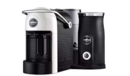 Lavazza Jolie & Milk Evo Pod Coffee Machine – White with code