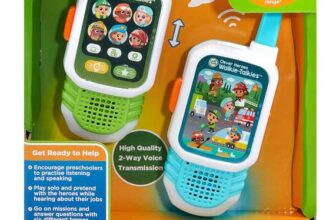 Leapfrog Clever Heroes Walkie-Talkies, English