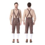 Lederhosen for Men Bavarian Oktoberfest Trachten Costume