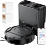 Lefant M210 PLUS Robot Vacuum and Mop, 6000Pa Suction, 75-Day Self-Emptying