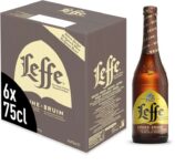 Leffe Brune Belgian Abbey Beer Large Bottle, 6 x 750 ml ABV 6.5% £16.31 Max S&S