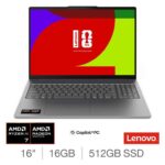 Lenovo IdeaPad Slim 5 Copilot , AMD Ryzen AI 7 445, 16GB RAM, 512GB SSD, 16 Inch OLED Laptop, 83S2000WUK – Instore