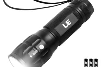 Lepro LE LED Torch Battery Powered, Camping Flashlight, Adjustable Focus. Sold by Lepro UK FBA