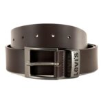 Levis Ashland Metal Belt Brown 100