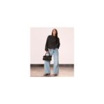 Light Blue Low Rise Baggy Wide Leg Jeans