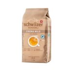 Light roast Schwiizer Schüümli Crema Mild 1kg Whole Coffee Beans