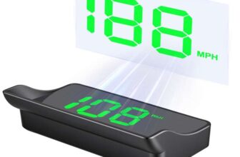 Linkstyle GPS Head Up Display with MPH Speedometer for Cars – Sold by Wowparts-EU / FBA