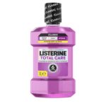 Listerine Total Care Intense Taste Classic Antibacterial Mouthwash (1000ml), Fresh Mint Blast Flavour With 6-in-1 Benefits, Helps Reduce Plaque and Freshens Breath