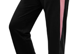 Litherday Womens Joggers Sweatpants Straight Leg Ladies Jogging Bottoms
