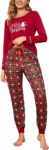 Litherday Womens Pyjamas Set Long Sleeve Cotton PJs Star Loungewear Winter