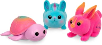 Little Live Pets NeeDees Candy Series 3 Pack Interactive Wearable Electronic Toy Pets That Responds to Care, Listen to Their Needs, Respond in Time and Score Points. 50 Sounds & Reactions.