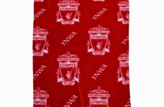 Liverpool FC YNWA Fleece Blanket, Bedroom, Sports, Gift