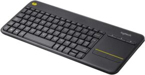 Logitech K400 Plus Wireless Touch TV Keyboard With Easy Media Control