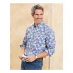 Long Sleeve Soft Touch Print Shirt