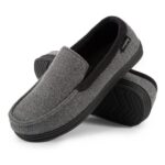 LongBay Mens Moccasin Slippers