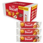 Lotus Biscoff Sandwich Biscuits Variety Pack, 6 Packs x 150g (3 Varieties, 2 Packs Each), 15 Sandwich Biscuits per Pack