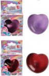 Love Heart Squishy Sensory Toy 2 Pack, Assorted Colours, Soft Stress Relief Fidget Toys for Kids Ages 3