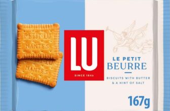 Lu Le Petit Beurre Butter Biscuits, Classic French Snack, 167g (£1.09 / 98p on S&S)