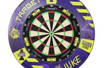 Luke Littler World Champion Edition TOR Dartboard & Surround – Free C&C
