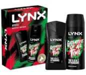 Lynx Duo Africa Gift Set with Bodyspray and Bodywash – Free C&C