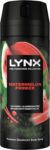 Lynx Fine Fragrance Collection Watermelon Freeze Premium Body Spray Mens Deodorant infused with a watermelon, key lime & sage scent for 72 hours of freshness 150 ml