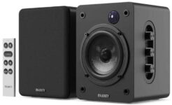 MAJORITY D50X 60W Wireless Bluetooth Active Bookshelf Speakers , HDMI ARC, Optical, AUX & USB Playback – 3YR Warranty – Sold By iZilla/FBA