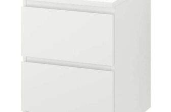 MALM Chest of 2 drawers, white in store Southampton