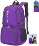 MAXTOP 30L Backpack Ultra Lightweight Packable Foldable Rucksack Water Resistent For Men Women Outdoor Camping Hiking Travel Daypack Handy Durable Gifts For Men Women