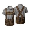 MOKBAY Oktoberfest Lederhosen Costume for Men, Black, M