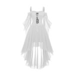 MOKBAY Witch Dress plus Size Steampunk Gothic Halloween Costume 3XL