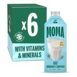 MOMA Immunity Oat Drink 750mlx6 No Added Sugar Vegan GF – £5.70 S&S