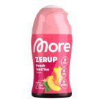 MORE Zerup Zero-Calorie Syrup with Real Fruit Extracts, Peach Tea