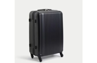 M&S Vienna 4 Wheel Hard Shell Medium Suitcase