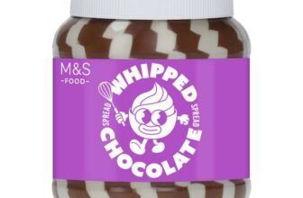 M&S Whipped Chocolate Spread 300g – Instore Meadowhall