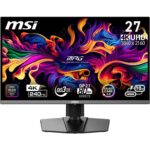 MSI MPG 272URX QD-OLED 27-Inch 4K UHD Gaming Monitor, 3840 x 2160 Quantum Dot Panel, 240Hz – Free Onimusha Game Code – Price at Checkout