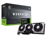 MSI Ventus 3X OC Nvidia GeForce RTX 5080 16GB Graphics Card w/code