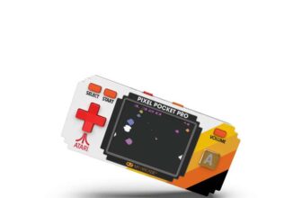 MY ARCADE Pixel Pocket Pro Atari Portable Video Game System ( 25 Games / LCD / Mechanical Keys ) free click and collect