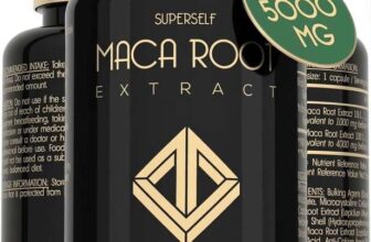 Maca Root Capsules Energy, Drive & Balance. 2 Months Supply (60 Caps) – Sold by SuperSelf / FBA