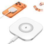 Magnetic Wireless Charger, Fast Apple Mag-Safe for iPhone 12-17 Series, Magnet Charging Pad for AirPods 3/2/Pro – Sold by JIALIMEI /FBA