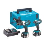 Makita 18v 2 X 5.0ah Li-Ion Lxt Cordless Combi Drill/impact Driver Twin Pack